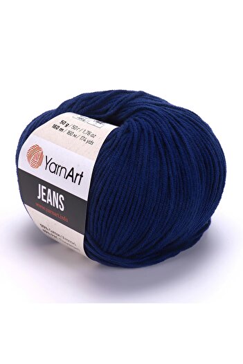 Yarnart Jeans 54 Parlement Blue Amigurumi Πλεκτό νήμα Amigurimi Baby String
