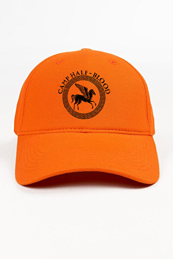 Tshirthane Camp Half Blood Orange Hat