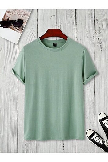 PENTHİLUS Men's Casual Loose Short Sleeve Crew Neck Letter Printed T-Shirt