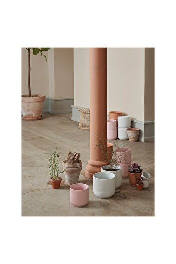 IKEA GRADVIS Plant pot, grey, 15 cm