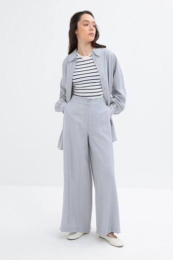 ALLDAY Wide Leg Women's Trousers S77116A0
