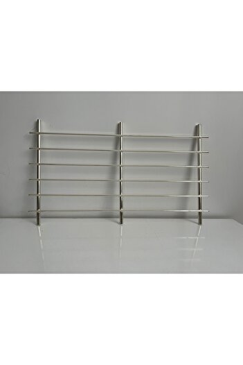 asellus Silver Color Thick Large Size Iron Trivet - Luxury Kitchen Accessory for Serving Hot Dishes 48*30