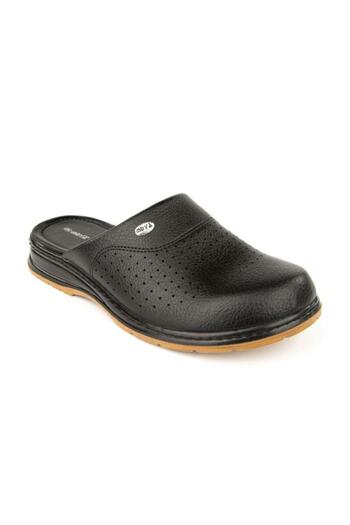 Muya Sabo 31320-001 Anatomical Sole Men's Sabo Slippers Black 40-45