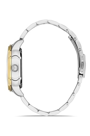 FERRO Yellow Steel Cord Men's Wristwatch F31399A-D Automatic 3 Atm Water Resistant 2 Year Warranty