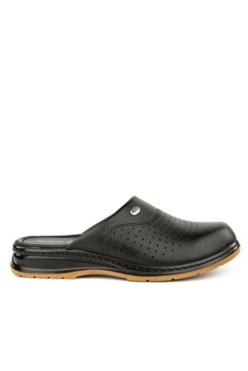 Muya Sabo 31320-001 Anatomical Sole Men's Sabo Slippers Black 40-45