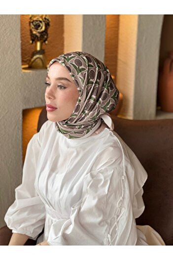Modakaşmir DAISY DESEN TANCA İPEKSİ EŞARP