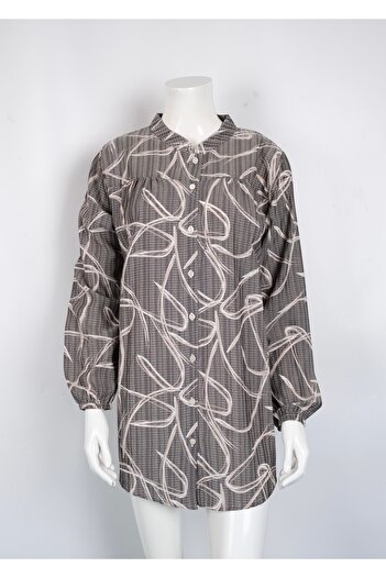 MUSTÜN Judge Collar Woven Shirt