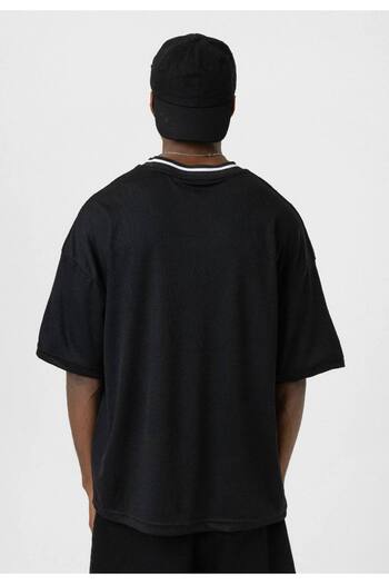 İLKCET MODA Μπλουζάκι Unisex Oversize με λαιμόκοψη