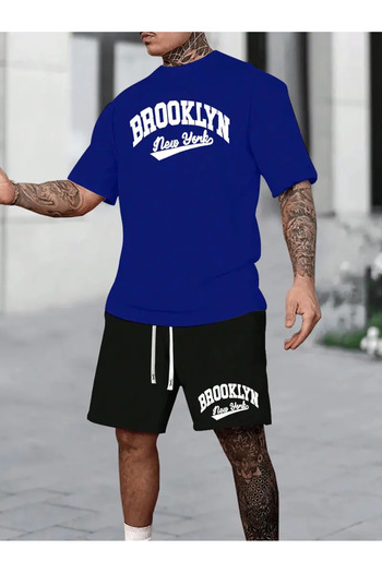 NEW TRENDY COLLECTİON Men's Casual Two-Piece Suit from New York