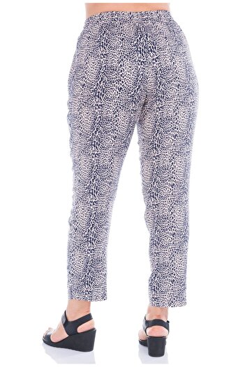 MYLİNE Beli Lastikli Cepli Havuç Pantolon