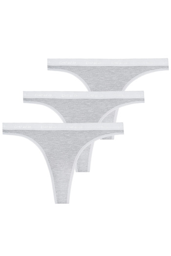 BEGATEKS Cotton Thong Women's Panties 3 Pack