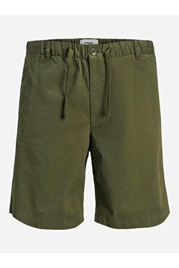 Produkt By Styli Solid Regular Fit Shorts with Drawstring