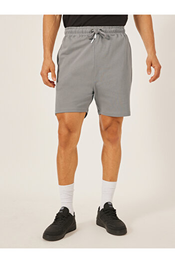 Styli Regular Fit Waffle Knit Shorts