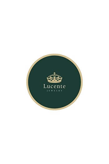 Lucente Jewellery 925 Ayar Altın Gümüş Kaplama 3 Boyutlu Harf Kolye Isim Baş Harfli G Harfi Kolyesi
