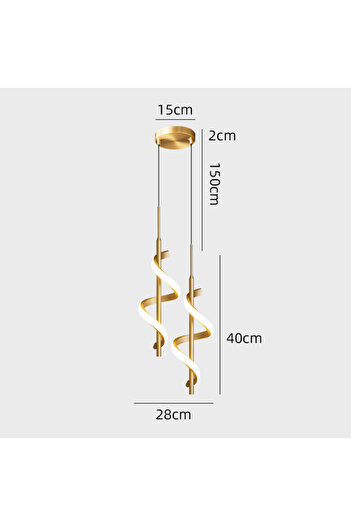 Choice 3 Light colors A Gold 2 head Led Wall Lamp For Living Room TV Sofa Bedroom Bedside Lights Fixture De