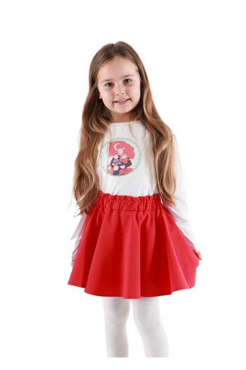 Ozmoz By Mukadder Özden Organic Ataturk Printed Long Sleeve Unisex Kids Top