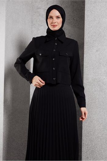 Alvina 45170 Model Pleated Skirt Set