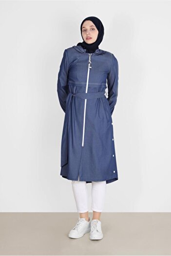 Alvina BELLOWED POCKET TRENCH COAT 10586