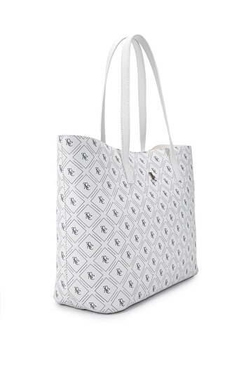 Tamer Tanca Women's Vegan White Shoulder Bag