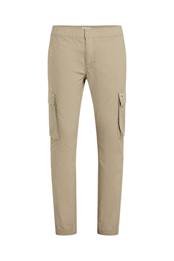 Calvin Klein Erkek Gri Kargo Pantolon