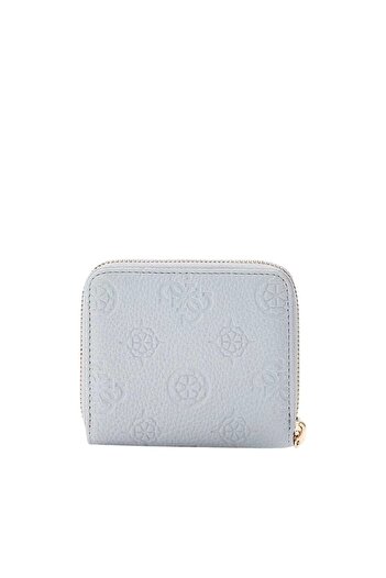 Guess Cresidia Slg Small Zip Around Women Blue Wallet Swpg9349137-Pwb