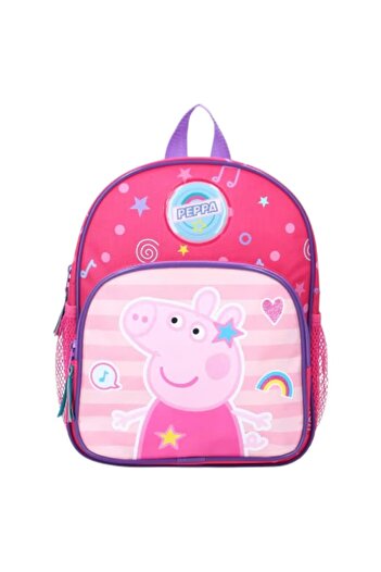 Peppa Pig Ghiozdan Peppa music and dance, dimensiuni 29x23x8 cm, multicolor