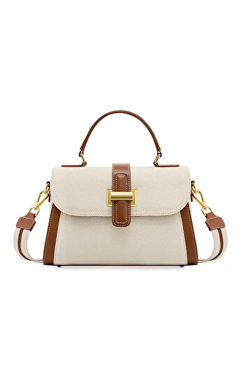 delis Geanta De Dama, Adalina Gt2866, Piele Naturala, Crem