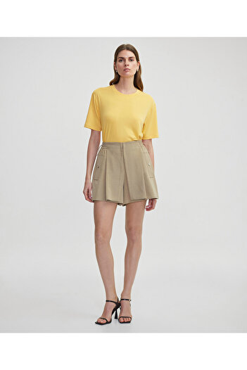 İpekyol Shorts Skirt with Elastic Waist