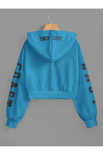 PENTHİLUS Women's East Coast Graphic Hooded Sweatshirt