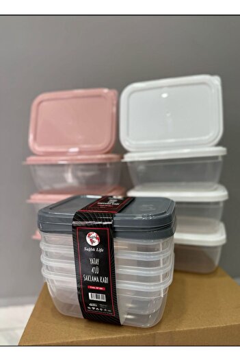 B.A.Y.NUVOLA 4-Piece Storage Container Plastic 2 Liters