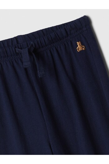 GAP Erkek Bebek Lacivert Brannan Bear İşlemeli Pull-On Jogger Eşofman Altı