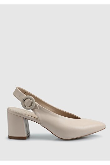 Provoq Beige Colored Women's Shoes