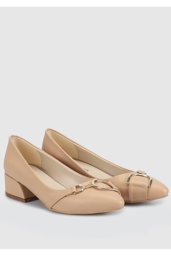 Provoq Women's Nude Shoes