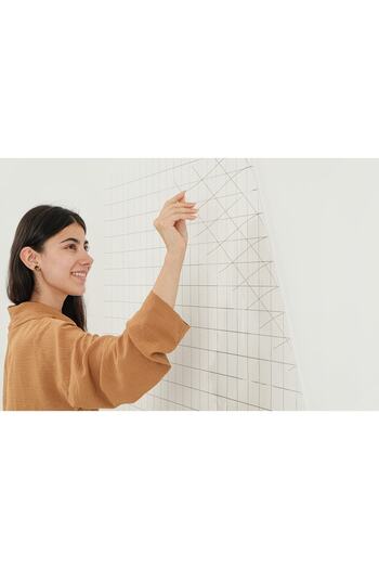 TutturX Kareli Şeffaf Tahta 120 x 150 cm