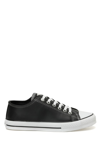 Kinetix Fowler Pu 3-Piece Black Men's Sneakers