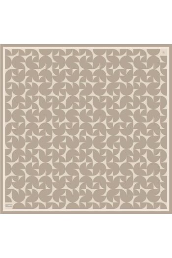 Belli Pure Silk Scarf 4117D02 (Twill Silk) 90X90 Mink