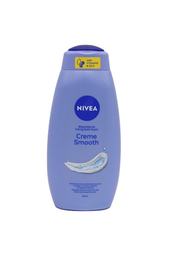 NIVEA FOAMING BATH CREAM 650ML SMOOTH