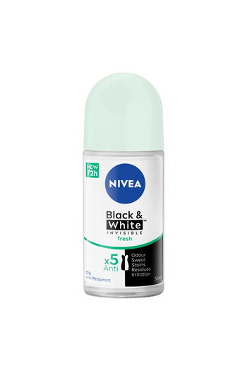 NIVEA ANTIPERSPIRANT ROLL ON 50ML INVISIBLE BW FRESH