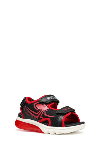 Geox Boy's Black Ciberdron Sandals