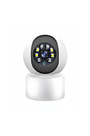 COOYA Home WiFi surveillance camera,360 panoramic HD,5 million pixels,64G memory,with night vision,white