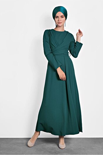 Alvina 40199 Model Cross Tie Dress