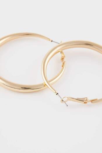 DeFacto Women's 2-Piece Gold Earrings E6456Axns