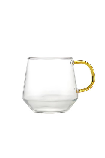 Yaren Style Borosilicate Truck Cup - 400ml Home Office Tea, Coffee, Soft Drink Glass