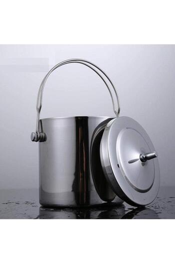 ABAREEK 1.4L Stainless Steel Ice Bucket