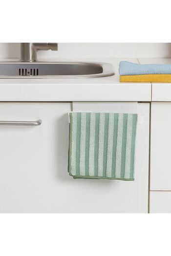 IKEA PEPPRIG Microfiber Cloth 3-Pack, Green Blue/Yellow, 28x28 cm IKEA