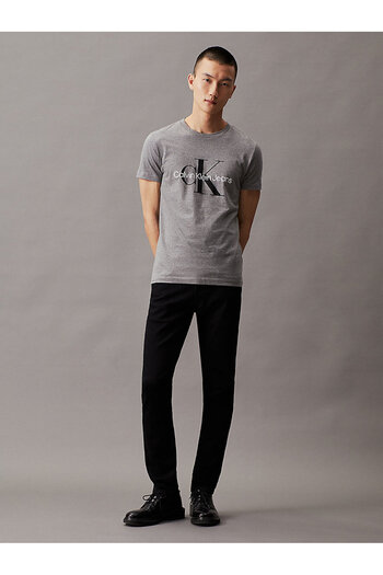 Calvin Klein Slim Fit Crew Neck Βαμβακερό ανδρικό μπλουζάκι J30j320935 P2d