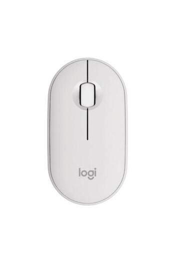logitech Mouse wireless Logitech Pebble 2 M350s, bluetooth, dongleless, Alb