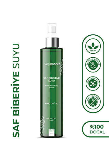 yeşilmarka Natural Rosemary Water - Anti-Hair Loss, Hair and Skin Barrier Strengthening Hair & Skin Tonic