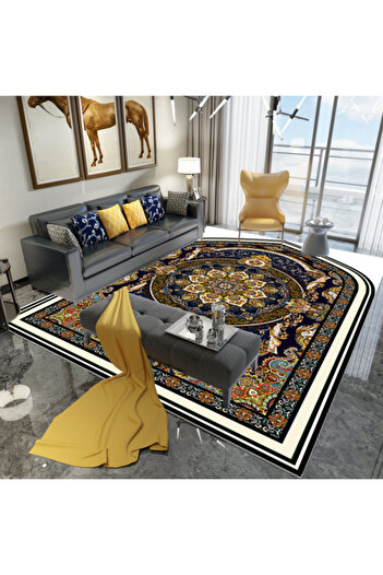 sharpdo Modern Minimalist Bedroom Living Room Carpet