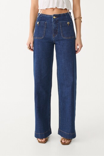 Stradivarius D77 Minimalist jeans with pockets